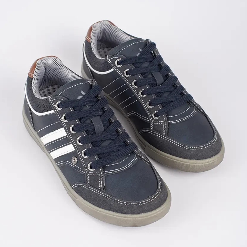 Námořnická modrá dámská sportovní obuv VICO modrý 1