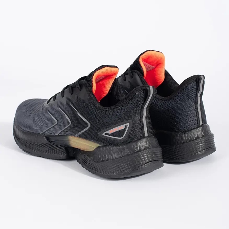 Vico Černé a šedé lehké šněrovací sportovní boty šedá 1 Vico Černé a šedé lehké šněrovací sportovní boty šedá 1