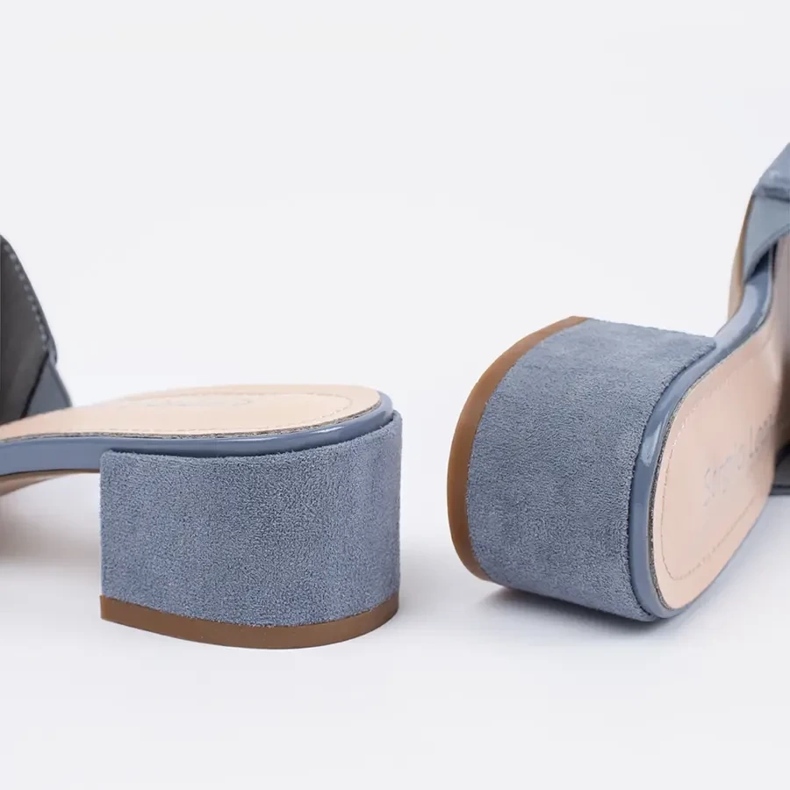 Blue High Heels Sergio Leone modrý 1 Blue High Heels Sergio Leone modrý 1