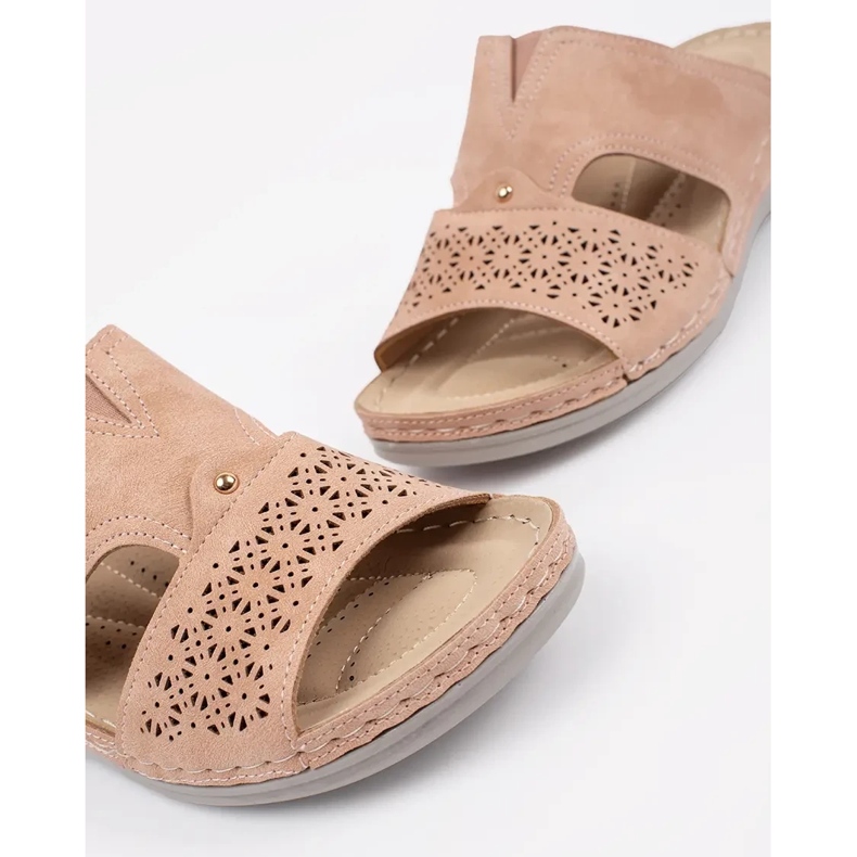 Pantofle na nízko klíčovém prášku růžové růžový 1 Pantofle na nízko klíčovém prášku růžové růžový 1