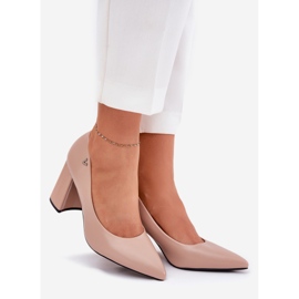 Elegantní čerpadla na Vinceza 62220 Beige béžový 1