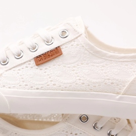 Sneakers Big Star Women se vzorem W274925 WHITE bílý 2