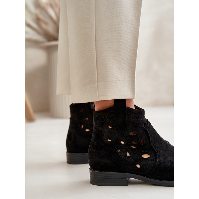 S.Barski Dámské boty pro otevřené práce pro Black Castle S. Barski Hy42-081 černá 3