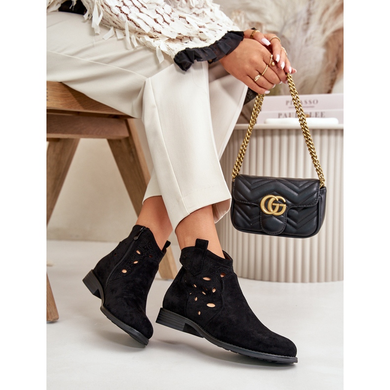 S.Barski Dámské boty pro otevřené práce pro Black Castle S. Barski Hy42-081 černá 4