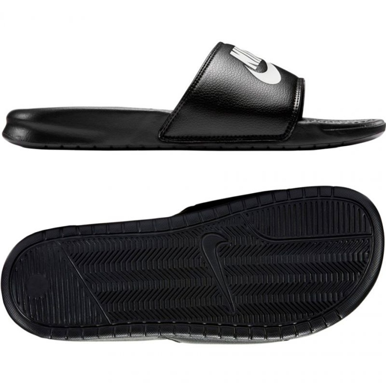Nike Benassi JDI 343880 090 Black Flip -Fops černý 1