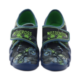 Befado dětské boty pantofle tenisky 273x226 námořnická modrá zelená 4