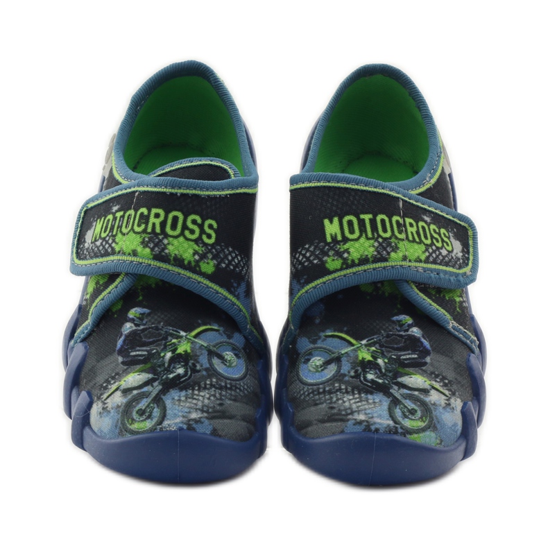 Befado dětské boty pantofle tenisky 273x226 námořnická modrá zelená 4