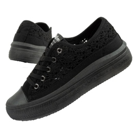 Lee Cooper LCW-23-44-1618L Shoes Black Krajky černý 1