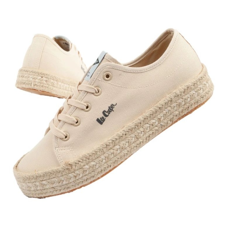 Lee Cooper LCW-25-44-3215L Shoes Beige Espadrilles béžový 1