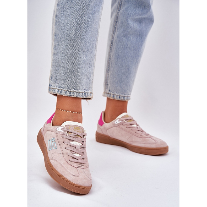 Suede Sport Bots for Women D.Franklin DFSH387005 Špinavá růžová růžový 2 Suede Sport Bots for Women D.Franklin DFSH387005 Špinavá růžová růžový 2