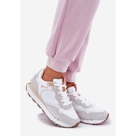 Dámská semišová ženská sportovní bota Big Star RR274235 Hi-Polish Beige System béžový 1