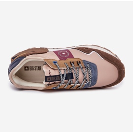 Pánské semišové tenisky na Big Star RR174475 Hi-Polish Beige System béžový 2