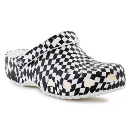Crocs Classic Warped Checker Clog 211007-103 bílý 1