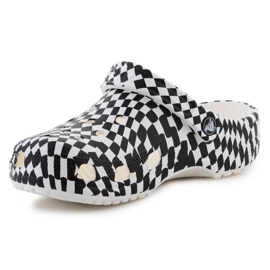 Crocs Classic Warped Checker Clog 211007-103 bílý 3