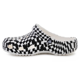 Crocs Classic Warped Checker Clog 211007-103 bílý 4