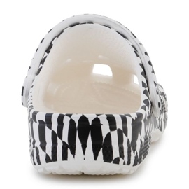 Crocs Classic Warped Checker Clog 211007-103 bílý 5