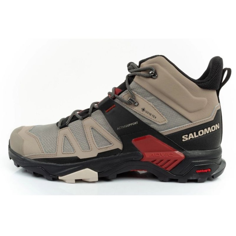 SALOMON X ULTRA 4 Mid GTX 473525 Shoty béžový 1 SALOMON X ULTRA 4 Mid GTX 473525 Shoty béžový 1