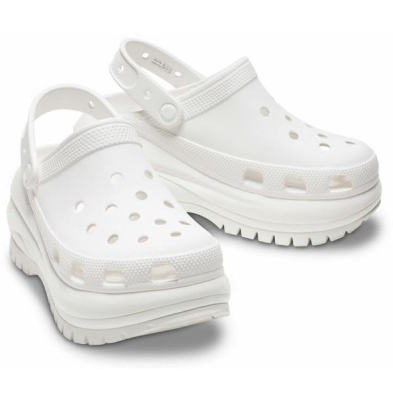 Žabky Crocs Mega Crush Clog 207988-100 bílý 1 Žabky Crocs Mega Crush Clog 207988-100 bílý 1