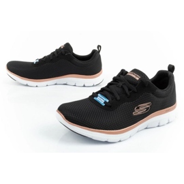 Boty Skechers Flex Appeal 4.0 Brillant View 149303/BKRG černá 8