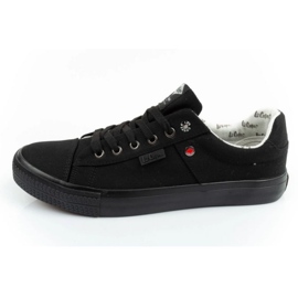 Lee Cooper Shoes Men's LCW-22-31-0897M Černé tenisky černý 1