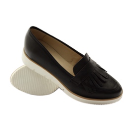 Černé dámské boty Neścior 057 černý 3