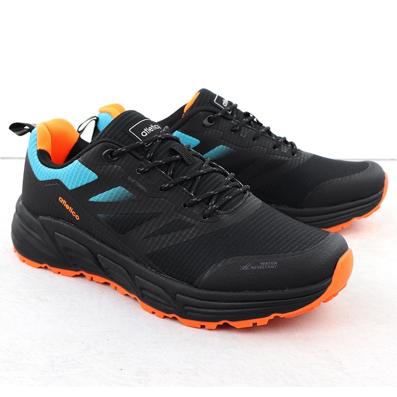 Vodotěsný pánský Atletico VB17321 Pánské boty černá 1 Vodotěsný pánský Atletico VB17321 Pánské boty černá 1