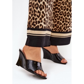 Malované ženské svatby na klínech černé černá 2