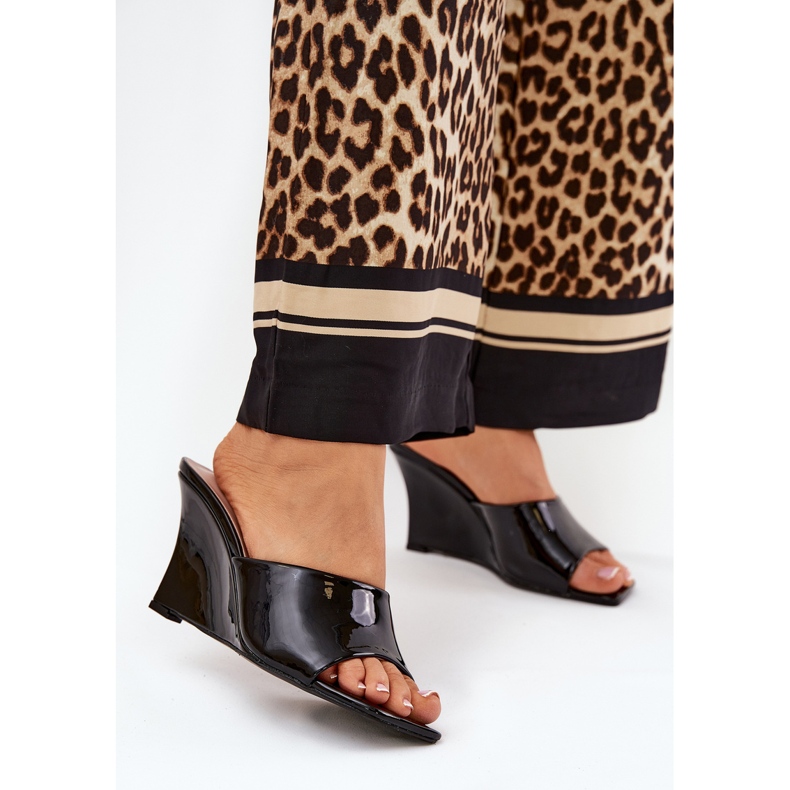 Malované ženské svatby na klínech černé černá 2