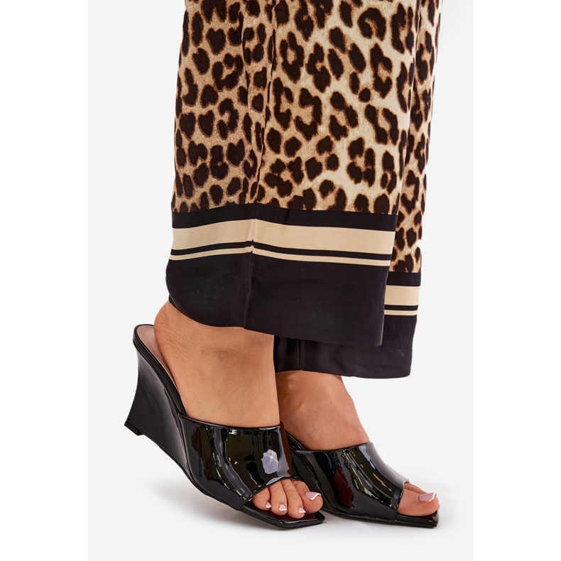 Malované ženské svatby na klínech černé černá 1