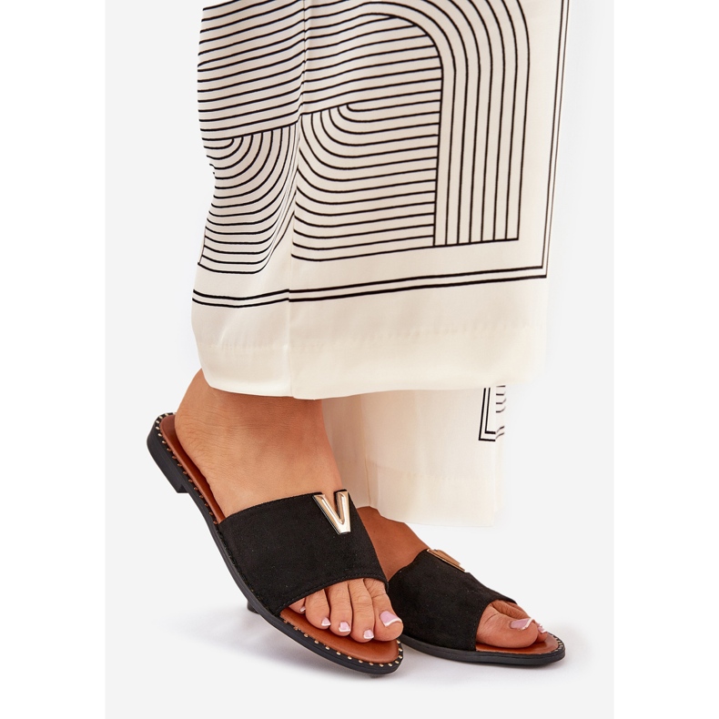 Flops Flip Flip Flip Flip Flip Flip Flip Flip Flops s dekorativními detaily černá 1