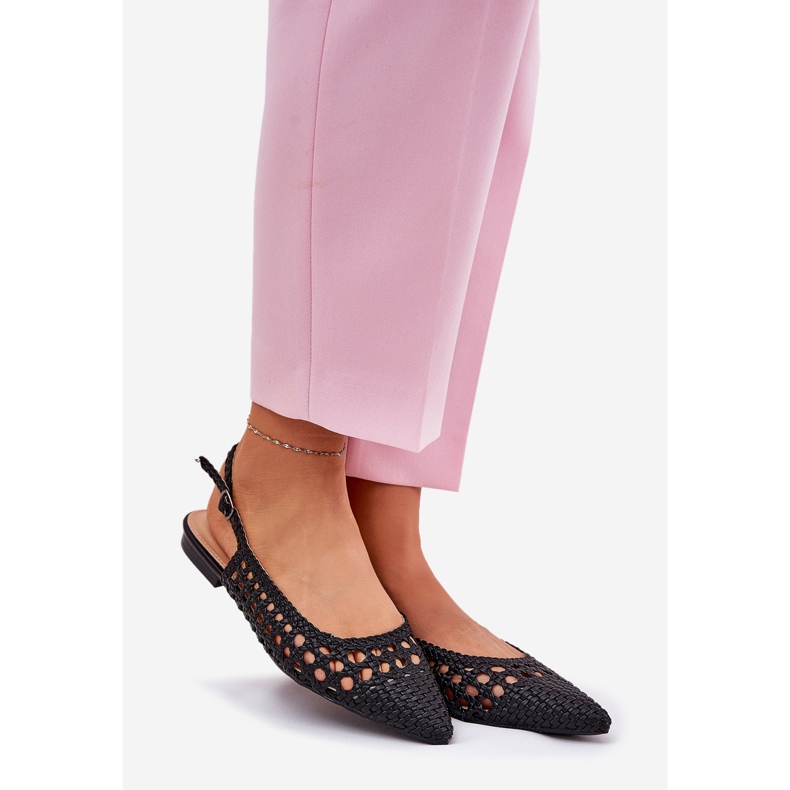 Černé baleríny černá 1