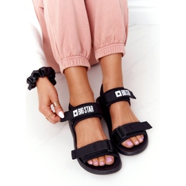 Dámské sportovní sandály Big Star HH274A024 Black černá 4