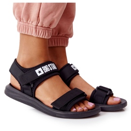 Dámské sportovní sandály Big Star HH274A024 Black černý 6