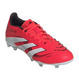 Adidas Predator Elite FG ID3758 Fotbalové boty červený 2