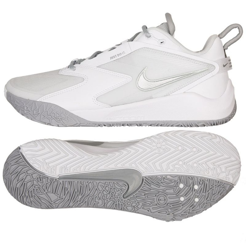 Volejbalové boty Nike Air Zoom Hyperace 3 FQ7074-001 bílý 1