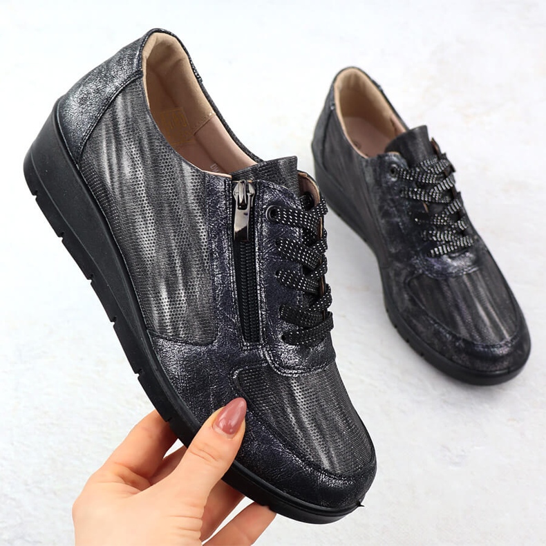 Black Sabatina LH01 Sportovní boty černá 1