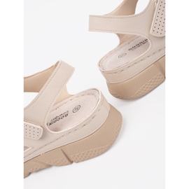 Goodin Beige Classic Dámské sandály béžový 2