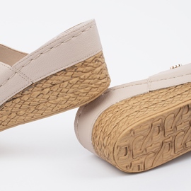 Goodin Béžové ženské klíny béžový 1