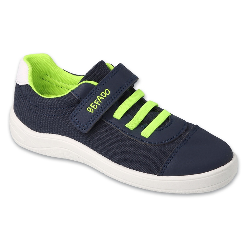 Befado Children's Navy Blue Shoes/Green 451x004 zelený 1
