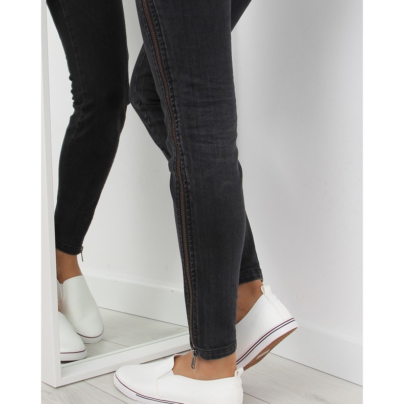 Tenisky slip-on bílé xl08p bílé bílý 1