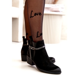 Zazoo 60478 SUMESE Vysoká podpatky Izolovaný černý zip černá 3