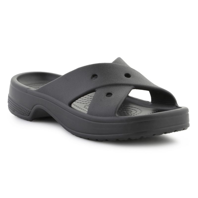 Crocs Classic Womens Cross Strap Flip Flip FLOPS 210840-001 černý 1