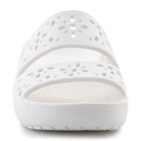 Crocs Classic Floral Cutut Sandal 210966-0WV žabky bílý 2