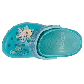 Crocs Classic Frozen Elsa Clog Flip FLOPS 210235-90H modrý 2