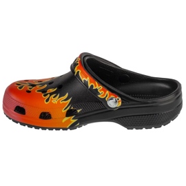 Crocs Classic Flames Clog 211004-0C4 oranžový 1 Crocs Classic Flames Clog 211004-0C4 oranžový 1