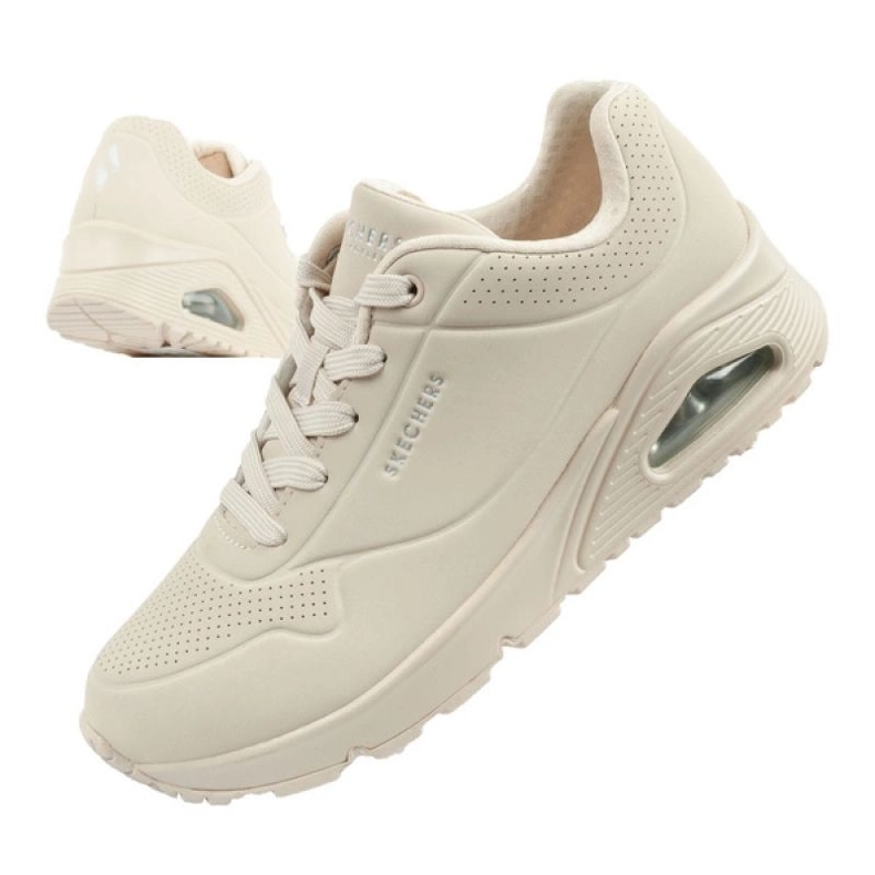 Skechers uno 73690/owht boty béžový 1