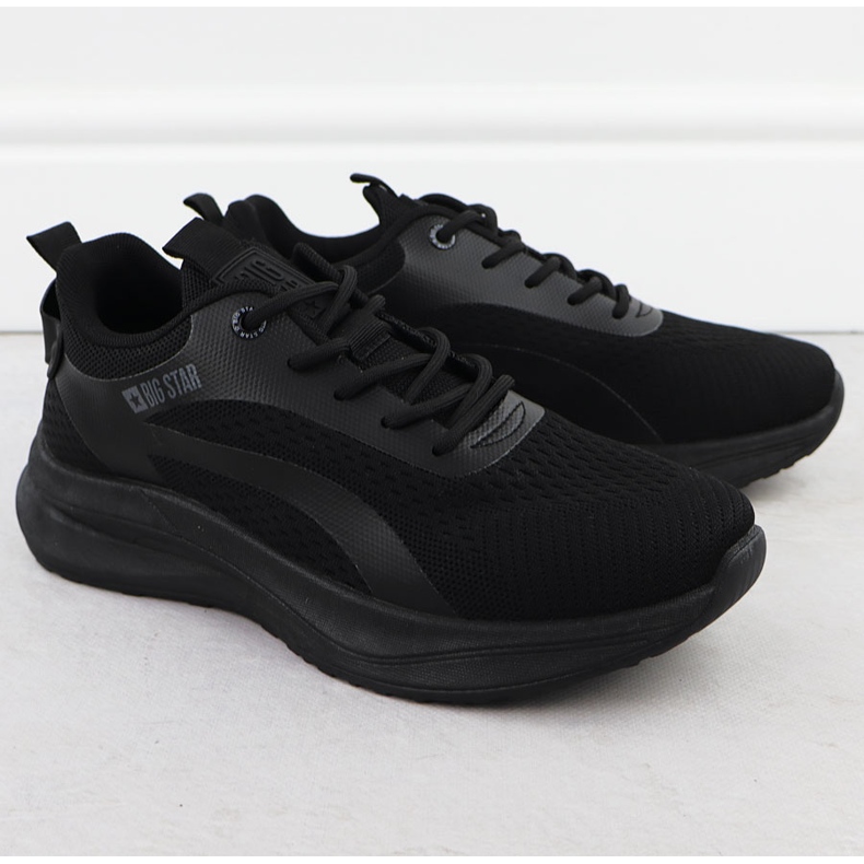 Big Star Pánské sportovní boty tenisky černá velká hvězda RR174273 1