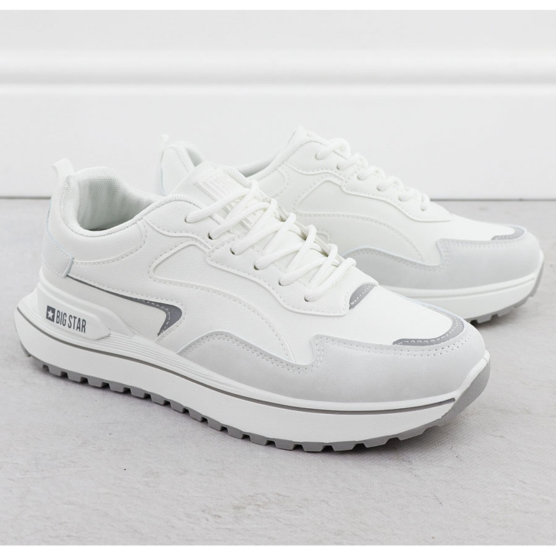 Big Star Dámská sportovní bota bílá velká hvězda RR274A213 bílý 2