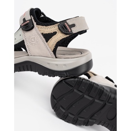 Goodin Vícebarevné sportovní sandály béžový 2