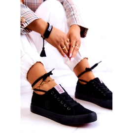 Cross Jeans Dámské materiálové tenisky křížové džíny jj2r4049c černé černá 4 Cross Jeans Dámské materiálové tenisky křížové džíny jj2r4049c černé černá 4